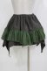 画像3: STEAM / イレギュラーフリルミニスカート  茶×カーキ H-26-03-18-017-HN-SK-KB-ZH (3)