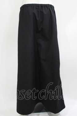 画像3: h.NAOTO / サイドZIPメッシュ切替スカート  黒 H-26-03-18-018-HN-SK-KB-ZH