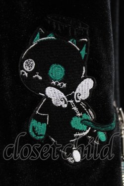 画像4: NieR Clothing / 2WAY SIDE ZIP PANTS  ブラックベロア×シエルチェック H-26-03-18-019-PU-PA-KB-ZH