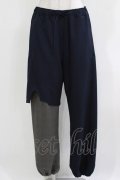 MILKBOY / ASSYMETRY PANTS  ネイビー×グレー×クロ H-26-03-18-022-MB-PA-KB-ZH