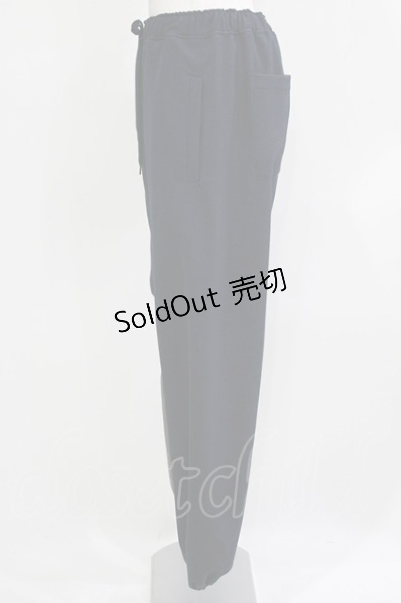 画像2: MILKBOY / ASSYMETRY PANTS  ネイビー×グレー×クロ H-26-03-18-022-MB-PA-KB-ZH (2)
