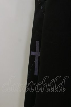 画像3: SEX POT ReVeNGe / プリント切替サルエルパンツ  黒 H-26-03-20-039-SP-PA-KB-ZH