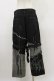 画像2: CIVARIZE / ワイドシルエットボンテージパンツ  ブラック H-26-03-20-041-GO-PA-KB-ZH (2)