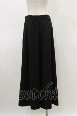 画像2: Rozen Kavalier / 裾プリントワイドパンツ  ブラック H-26-03-20-042-OO-PA-KB-ZH