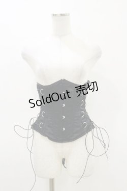 画像1: Millenoir / サイドDカンコルセット  ブラック H-26-03-20-007-EL-ZA-KB-ZH