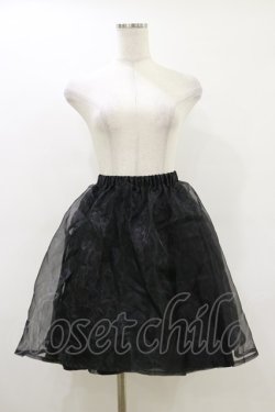 画像1: Sheglit / ショートバッスルパニエ  ブラック H-26-03-20-046-EL-SK-KB-ZH