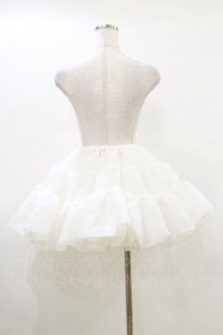 画像2: ATELIER PIERROT / ボリュームパニエ  ホワイト H-26-03-20-047-EL-SK-KB-ZH