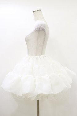 画像3: ATELIER PIERROT / ボリュームパニエ  ホワイト H-26-03-20-047-EL-SK-KB-ZH