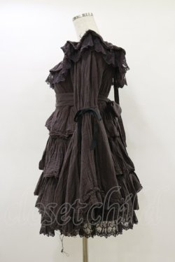 画像3: Vallee lys / Coquelicot Dress -gauze-  グレー H-26-03-20-049-GO-OP-KB-ZH