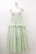 Candy Stripper / STAR JACQUARD DRESS  ミント H-26-03-20-067-PU-OP-KB-ZH