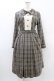 画像1: Fi.n.t / ヨーク切替ボウタイチェックワンピース Free GREEN×WH H-26-03-20-1028-CA-OP-NS-ZH (1)
