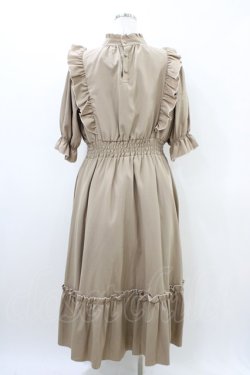 画像2: m petit by misako / NINA'SコラボAMハイショクメローワンピース LL ベージュ H-26-03-20-1030-LO-OP-NS-ZH