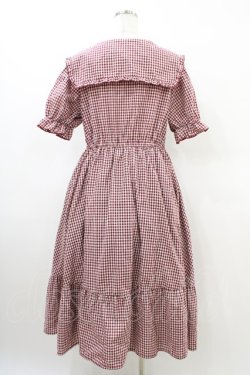 画像2: m petit by misako / AM*ギンガムCHKワンピース LL レッド H-26-03-20-1034-LO-OP-NS-ZH