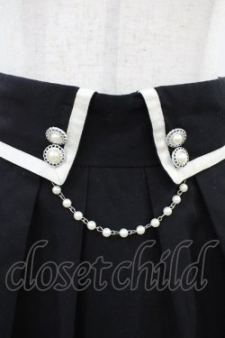 画像3: axes femme / パールデザインスカート M ブラック H-26-03-20-1044-AX-SK-NS-ZH