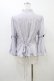 画像2: metamorphose / スタンドカラー姫袖ブラウス サイズ1 ラベンダー H-26-03-20-1054-ME-BL-NS-ZH (2)