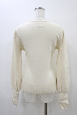 画像2: F&A / フロント開きニットプルオーバー Free OFF WHITE H-26-03-20-1059-LO-TO-NS-ZH