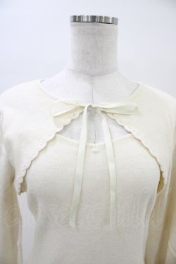 画像3: F&A / フロント開きニットプルオーバー Free OFF WHITE H-26-03-20-1059-LO-TO-NS-ZH