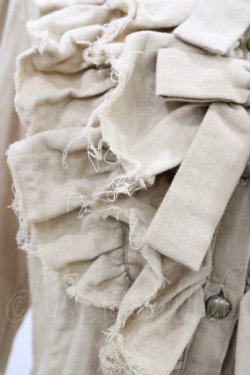 画像3: metamorphose / ガーゼフリルブラウス Free ベージュ H-26-03-20-1061-ME-BL-NS-ZH