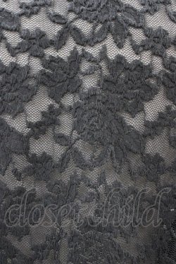 画像3: an another angelus / 総レースパワショルトップス Free BLACK H-26-03-20-1063-CA-TO-NS-ZH