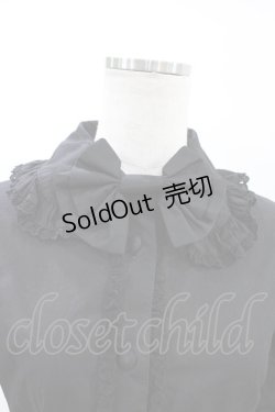 画像3: metamorphose / 半袖プレーンブラウス Free ブラック H-26-03-20-1066-ME-BL-NS-ZH