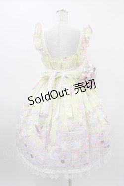 画像2: The Dolls Daydream（海外ロリータブランド） / The Dessert Cart at the Amusement Parkジャンパースカートセット 2XL イエロー H-26-03-20-1015-0-OP-NS-ZH