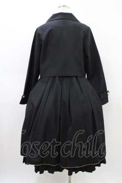画像2: Soul faith（海外ロリータブランド） / スクールジャンパースカートセット ジャケットXL/ジャンパースカートL ブラック H-26-03-20-1018-0-OP-NS-ZH