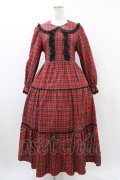 Maria pipi / クラシカルタータンチェックワンピース Free レッド H-26-03-20-1019-EL-OP-NS-ZH