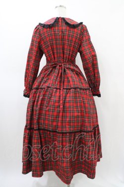 画像2: Maria pipi / クラシカルタータンチェックワンピース Free レッド H-26-03-20-1019-EL-OP-NS-ZH