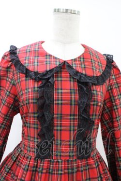 画像4: Maria pipi / クラシカルタータンチェックワンピース Free レッド H-26-03-20-1019-EL-OP-NS-ZH