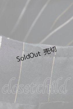 画像7: Cornet / レジメンタルストライプジャンパースカート Free ネイビー/グリーン H-26-03-20-1023-LO-OP-NS-ZH