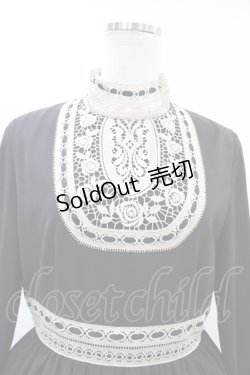 画像3: an another angelus / はしごリボンレースヨークワンピース Free BLACK H-26-03-20-1026-CA-OP-NS-ZH
