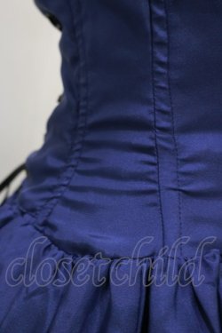 画像4: ATELIER PIERROT / バッスルコルセットワンピース  ブルー H-26-03-20-071-EL-OP-KB-ZH