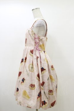 画像3: Leur Getter / Tea Time Tartサイドレースアップキャミワンピース  ピンク H-26-03-20-072-LU-OP-KB-ZH