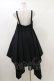画像2: elements,H / ベルトストラップイレギュラーワンピース  ブラック H-26-03-20-073-PU-OP-KB-ZH (2)
