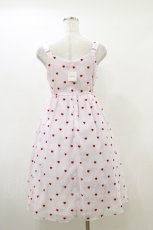 画像2: MILK / レッドハートDollドレス  ベビーピンク×レッドハート H-26-03-20-075-ML-OP-KB-ZH (2)
