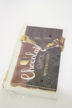 画像1: Q-pot. / チョコレートバーポーチ   H-26-03-20-004-QP-ZA-KB-ZH