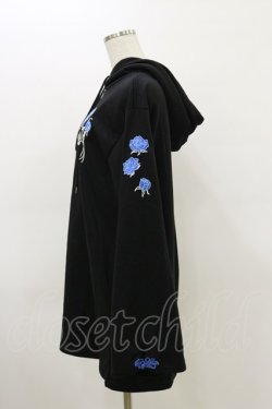 画像3: LISTEN FLAVOR / 麗しの薔薇チャイナパーカー  ブルーローズ H-26-03-20-033-PU-TO-KB-ZH