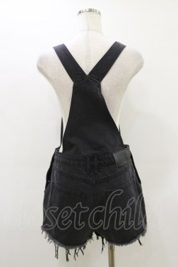 画像2: KILL STAR /ACKBELL DENIM OVERALLS XS ブラック H-26-03-20-035-SL-PA-KB-ZH