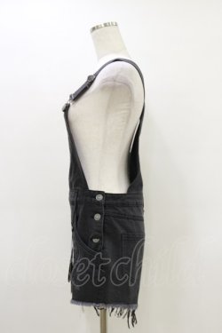 画像3: KILL STAR /ACKBELL DENIM OVERALLS XS ブラック H-26-03-20-035-SL-PA-KB-ZH