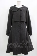 画像1: Sweetwood Lolita（海外ロリータブランド） / ロングコート 3XL グレー H-26-03-21-001-PU-CO-NS-ZTC006 (1)