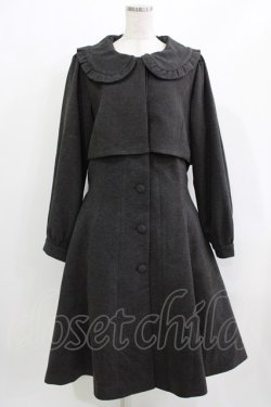 画像1: Sweetwood Lolita（海外ロリータブランド） / ロングコート 3XL グレー H-26-03-21-001-PU-CO-NS-ZH