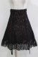 画像1: DearMyLove / レース重ねレディフリルスカート 3L ブラック/ピンク H-26-03-21-023-EL-SK-NS-ZH (1)