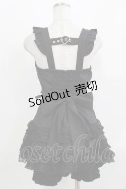 画像3: LIZ LISA / ハートエプロンジャンスカセットアップ Free ブラック H-26-03-21-024-LO-OP-NS-ZH