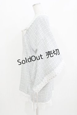 画像2: ZJ Story（海外ロリータブランド） / ツイードジャケット M サックス H-26-03-21-029-LO-JA-NS-ZH