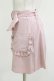 画像2: Ank Rouge / フリルポケット台形スカート M ピンク H-26-03-21-035-CA-SK-NS-ZH (2)