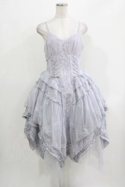 画像4: Secret Garden Lolita（海外ロリータブランド） / ジャンパースカートセット XL ブルー H-26-03-21-004-PU-OP-NS-ZH