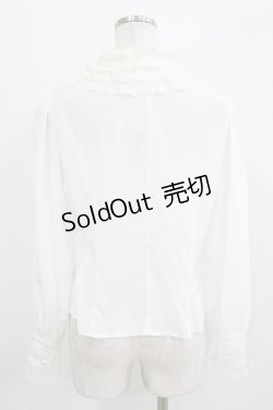 画像3: Innocent World / ホイップレース衿ブラウス L オフ H-26-03-21-039-IW-BL-NS-ZH