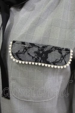 画像3: Ank Rouge / レース×パールトリムポケットブラウス M ブラック H-26-03-21-048-CA-BL-NS-ZH