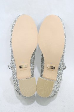 画像3: RoseMarie seoir / glitter shoes M/約23.5cm シルバー H-26-03-21-1003-LO-SH-NS-ZH