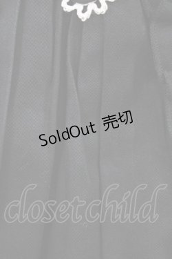 画像6: metamorphose / フロントあきフリルジャンパースカート サイズ1 ブラック H-26-03-21-1040-ME-OP-NS-ZH